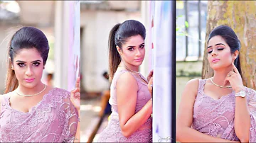 ModelLK | Model Maheshi Madushanka Hot Saree Photoshoot | Vlog 118