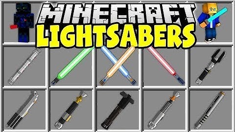 MINECRAFT ADVANCED LIGHTSABERS MOD 1.7.10 TUTORIAL