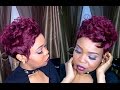 Full Sew In Weave Pixie Cut Start to Finish