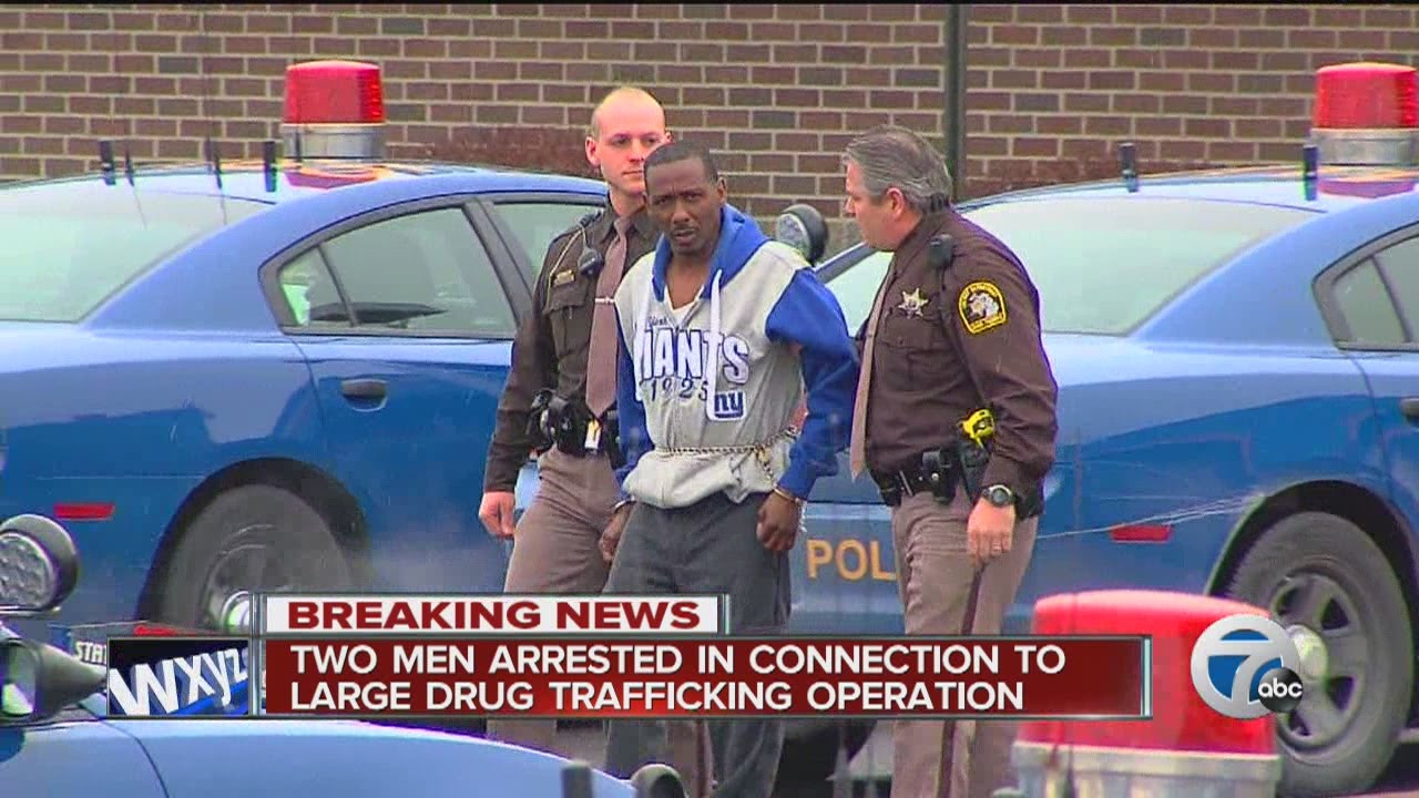Men connected to large drug trafficking operation in northern Michigan arrested in Detroit