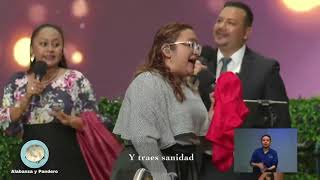 Video thumbnail of "Yo me alegro en tu poder Señor, gócense y alegrense , así como Maria Ebenezer Guatemala"