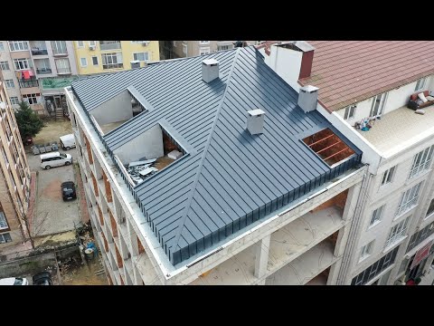 Video: Çatı çatı metali