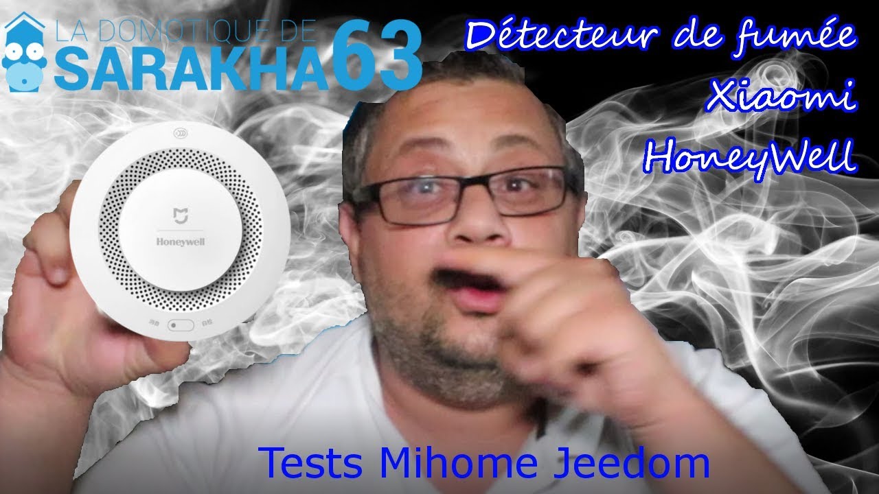 DETECTEUR DE FUMEES XIAOMI HONEYWELL- Domotique Aqara Mijia Mihome Jeedom  Tests - YouTube
