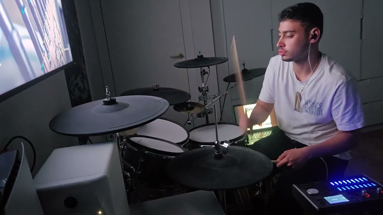 place for my head drum cover/linkin park