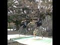 組太刀 於彰義隊墓前奉納演武