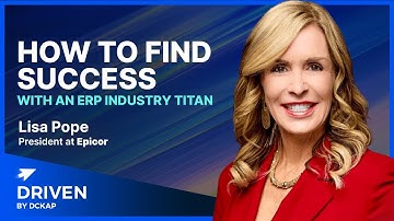 How to Find Success with an ERP Industry Titan | Lisa Pope, President at Epicor