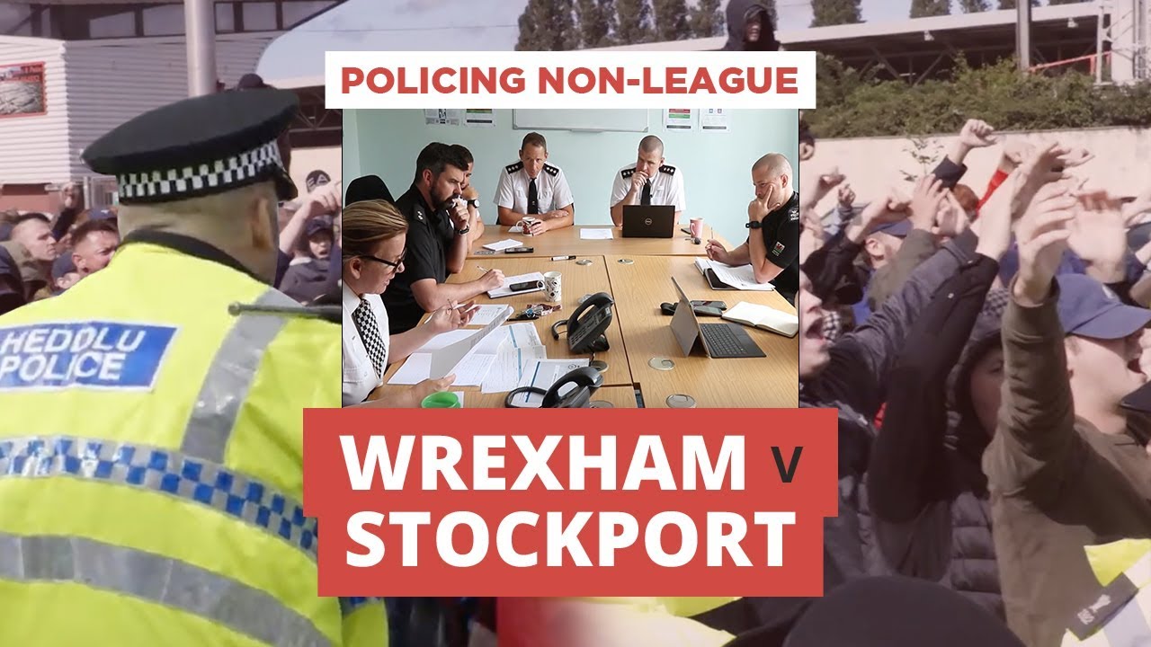 Policing Non-League Wrexham V Stockport