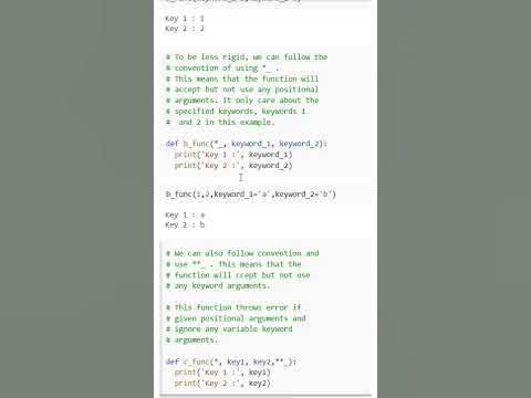 Use * to Require Function to Accept Only Keyword Arguments in Python # ...