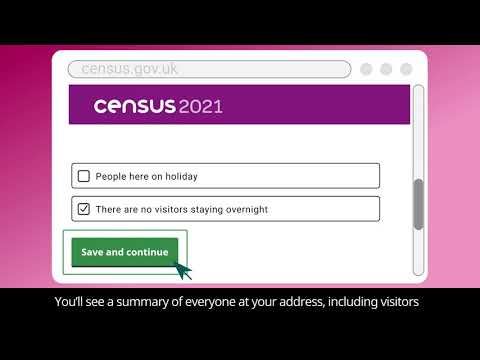 How to fill in the census online