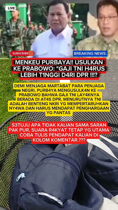 WAH IDE YG CEMERL4NG INI PAK PUR.!!#purbayayudhisadewa #newshorts #fypshorts #berita #shortsviral