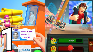 Theme Park Fun 3D - Gameplay / Walkthrough - Part 1 (IOS & Android)