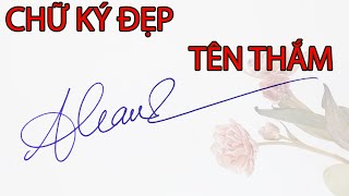 Ký tên Thắm đẹp | Chữ ký đẹp tên Thắm | Chữ ký đẹp