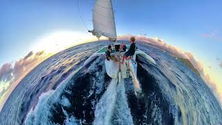 What it feels like to sail on a Corsair Trimaran