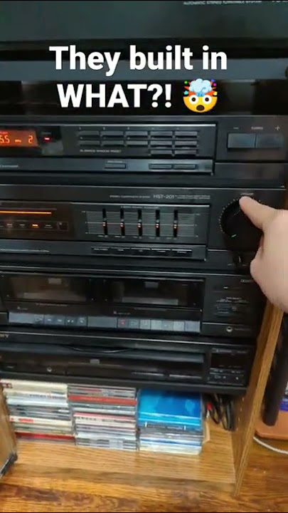 90s Stereo Design Was NEXT LEVEL! 🔊 🤯