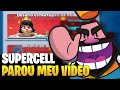 Supercell PAROU meu vídeo Pra Nerfar Carta de Emergência no Clash Royale