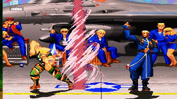 Guile vs Goenitz | MUGEN