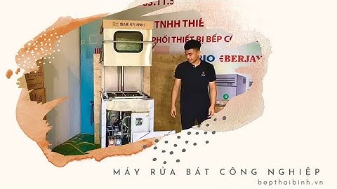 Máy rửa chén bát công nghiệp Hàn Quốc giá rẻ
