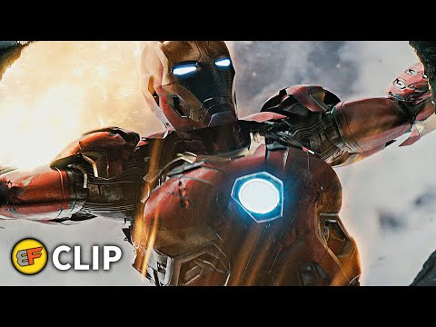 Iron Man & Thor Destroy Sokovia Meteor Scene | Avengers Age of Ultron (2015) Movie Clip HD 4K