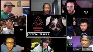 Five Nights at Freddy's: Security Breach - Trailer Reaction Mashup