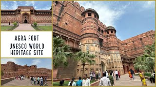 Agra Fort (Qila Agra) - UNESCO World Heritage Site- India 2024