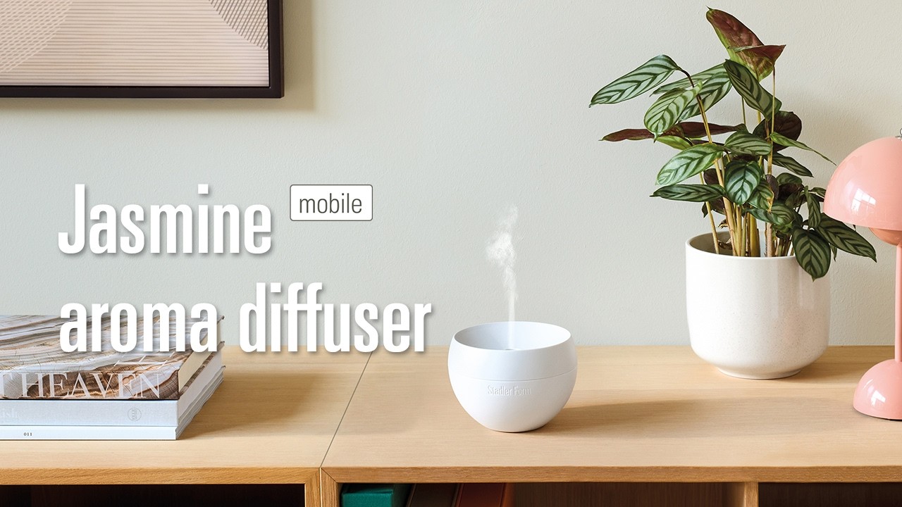 Jasmine mobile aroma diffuser battery operated | Stadler Form