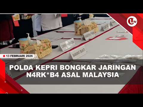 AWAL 2026, POLDA KEPRI BONGKAR 30 KASUS NARKOBA DAN RINGKUS 45 TERSANGKA | U-NEWS