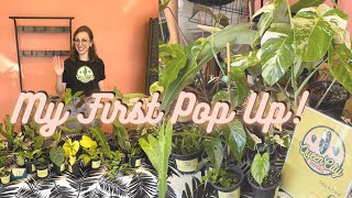 My First Pop Up At Hickory Lane Plants!