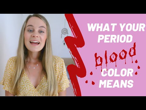 What Your Period Blood Color Means About Your Health