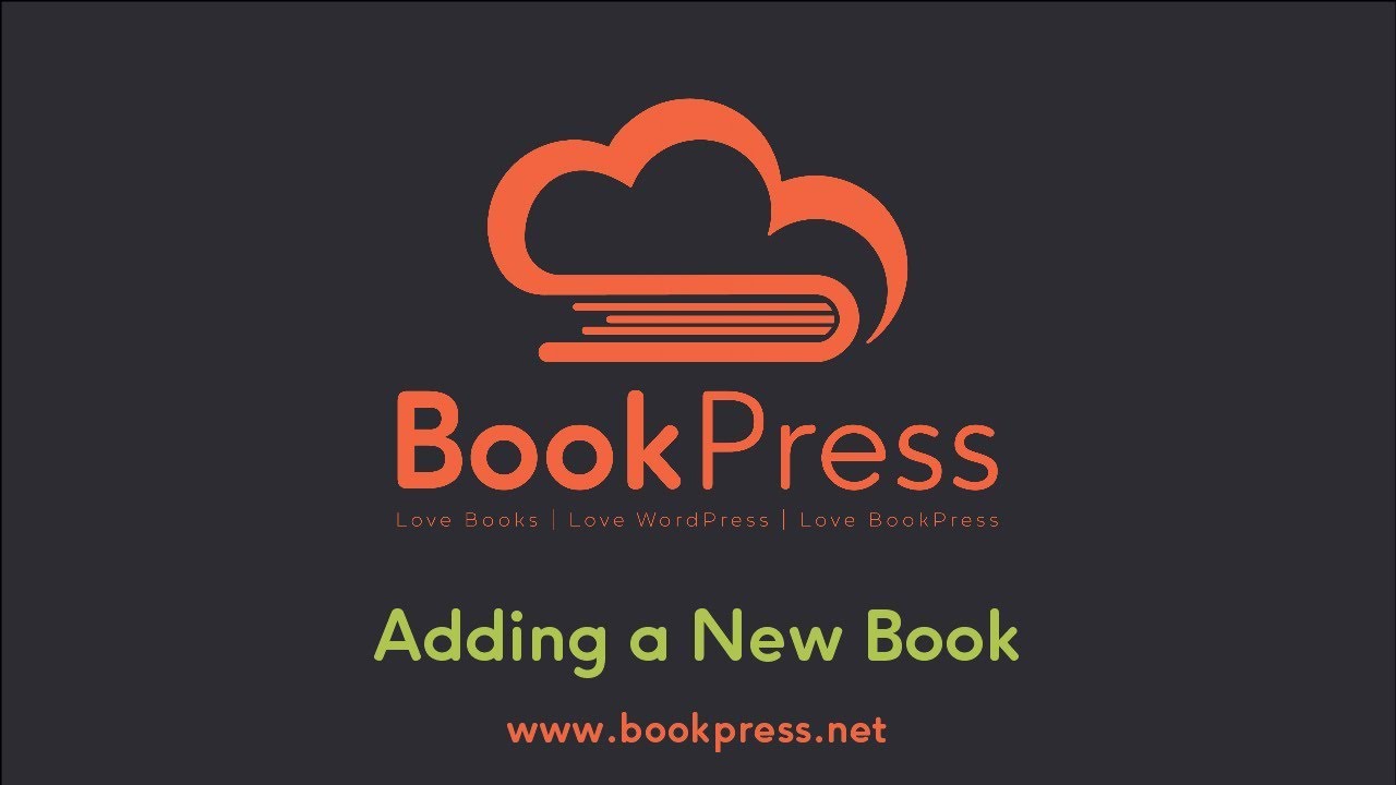 wordpress หนังสือ  New 2022  BookPress 01 - Create A Book on Your WordPress Website