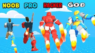 NOOB vs PRO vs HACKER vs GOD in Full Metal 3D