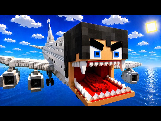 飛行機の化け物になるマインクラフト【 マイクラ / マインクラフト 】