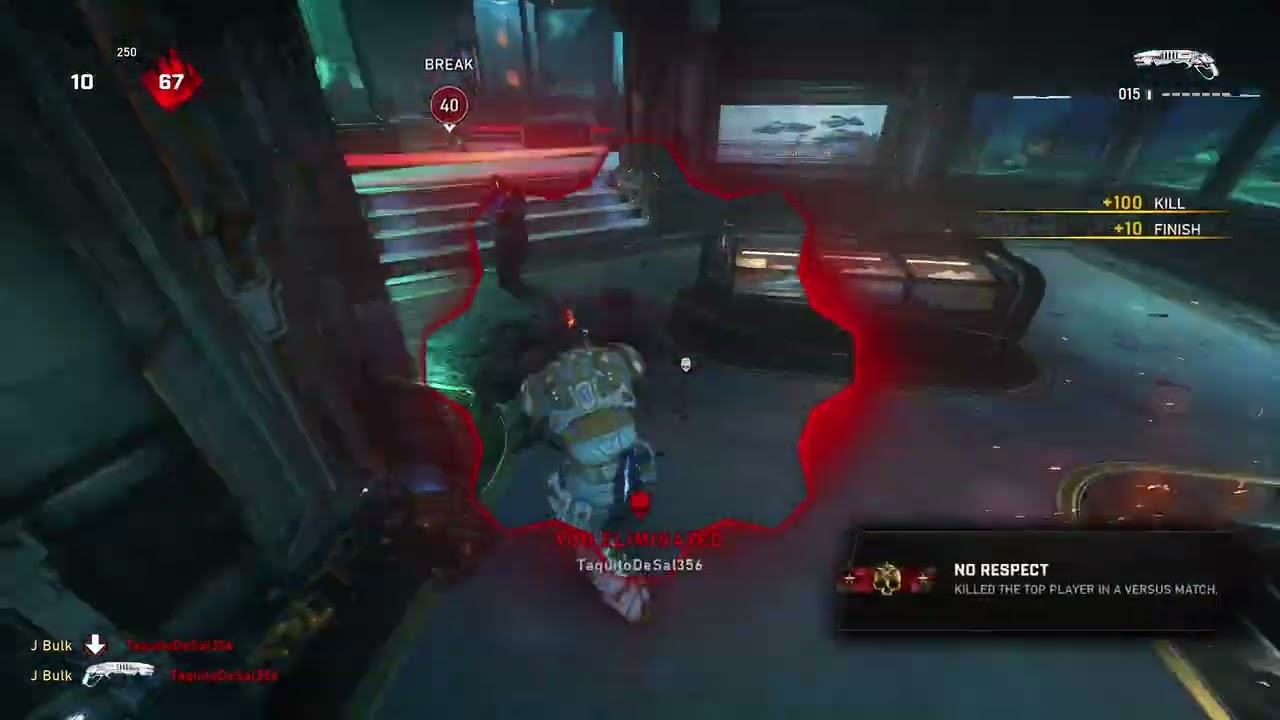 Gears 5 Quad on Exhibit 