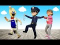 Nick Police Chases Bandit - Scary Teacher 3D Brave Police