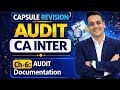 Chapter 6 | Audit CA Inter | AUDIT DOCUMENTATION | Capsule Revision