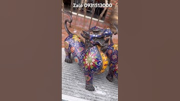 Tì hưu bằng đồng pháp lam #đồcổcầnthơ #dogothuhuyen #đồcổ