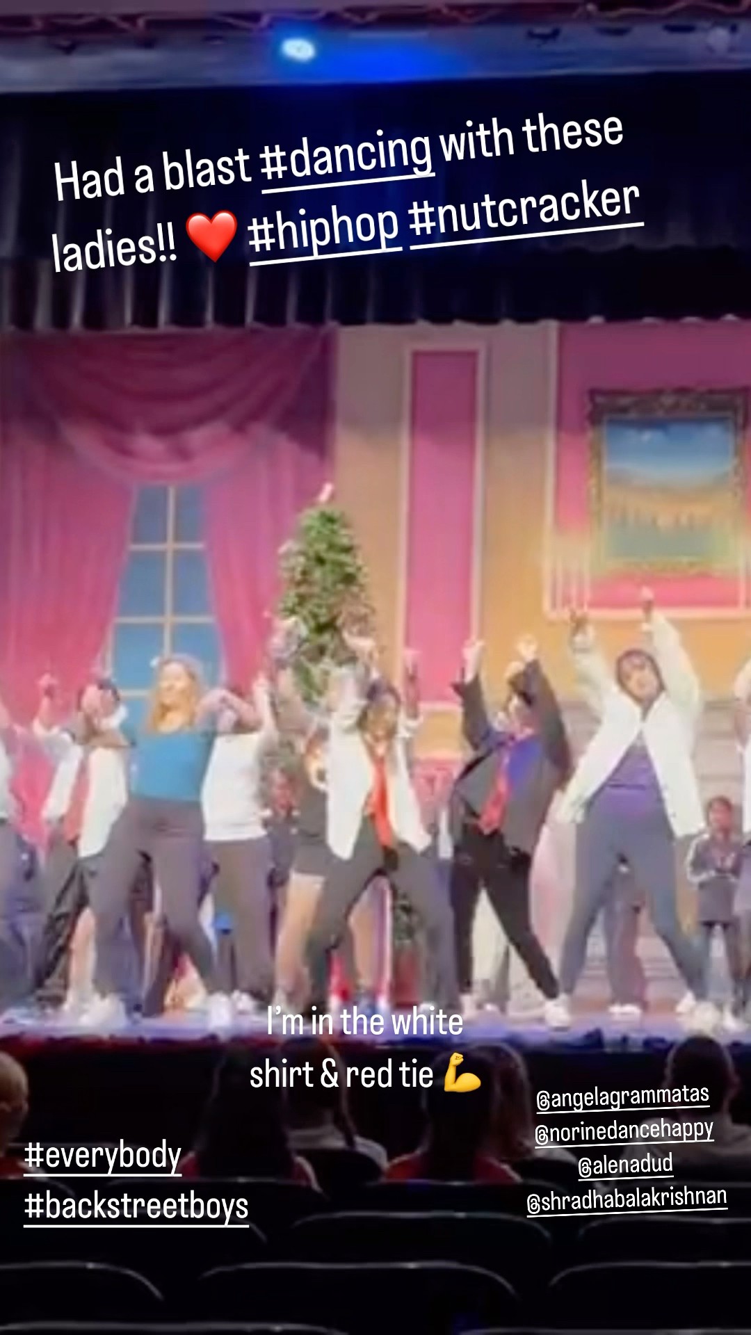 #hiphop #nutcracker #dancing to #everybody #backstreetboys