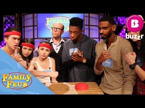 Team Merrell Twins VS. Team JSnowPro - Family Feud