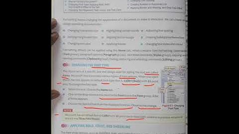 Computer class 3 chapter 5 FORMATTING A DOCUMENT PART  2 cyberapps