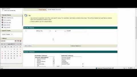 Creating a Custom View in Zoho CRM