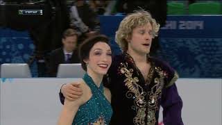 2014 Sochi Olympics. Meryl DAVIS - Charlie WHITE. USA. Team Ice Dance. Free Dance. 09.02.2014