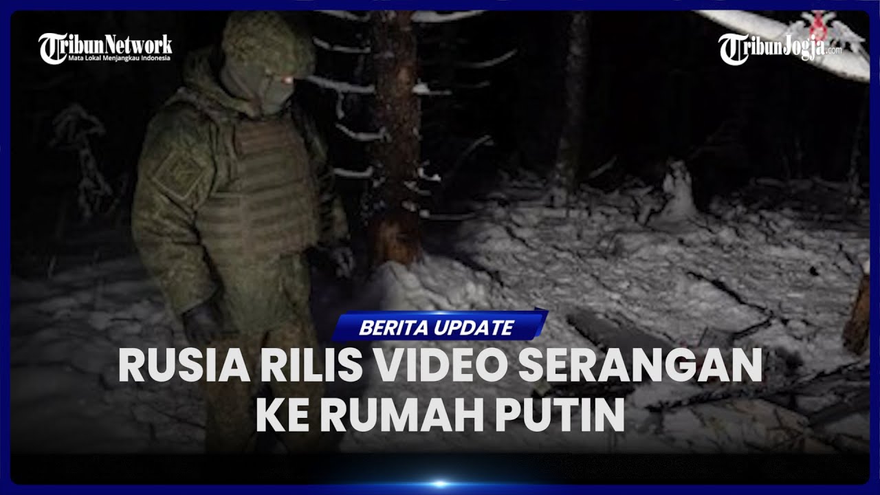 TUDING BARAT BANTU UKRAINA SERANG RUMAH PUTIN, RUSIA RILIS VIDEO SERANGAN DRONE KIEV