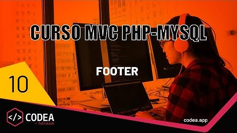 Implementación del pie de página o footer en MVC
