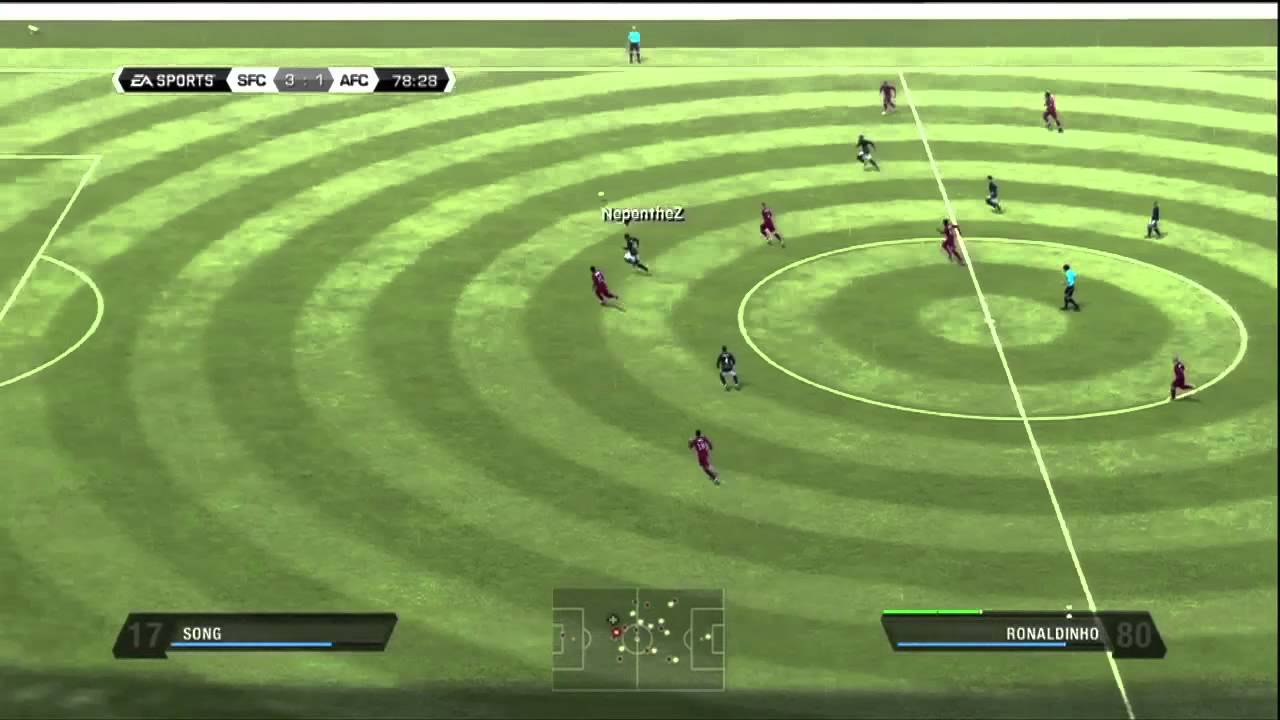 FIFA Soccer 11: Ronaldinho on AC Milan in FIFA 11 Gameplay Video - IGN