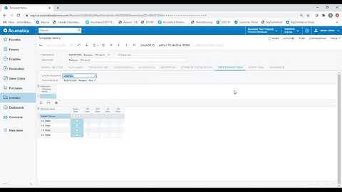 Acumatica - Matrix Inventory Industrial (Aqurus)