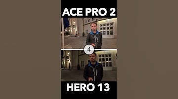 Insta360 Ace Pro 2 vs GoPro Hero 13 Low Light Test #insta360acepro2 #goprohero13