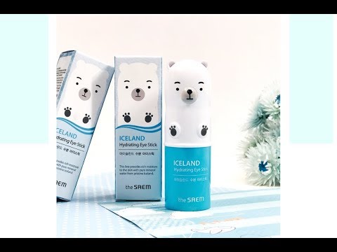 Быстрое увлажнение кожи вокруг глаз вместе с The Saem Iceland Hydrating Eye Stick