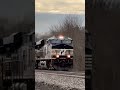 NS 278 With NS 9875 Trailing 2nd At Chautauqua Rd. (12/22/25) #norfolksouthern #train