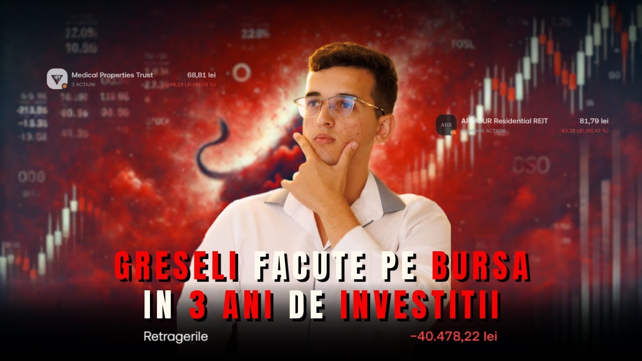 Top Greșeli Ale Începătorilor Pe Bursă (Din Propria Experiență) - 91.000 RON 💸