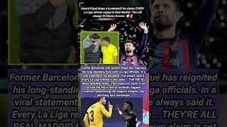 Piqué&#39;s SHOCKING Accusation: &quot;Every La Liga Referee is a Real Madrid Fan&quot;