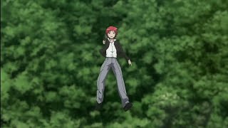 Karma Akabane Jumping Off A Cliff